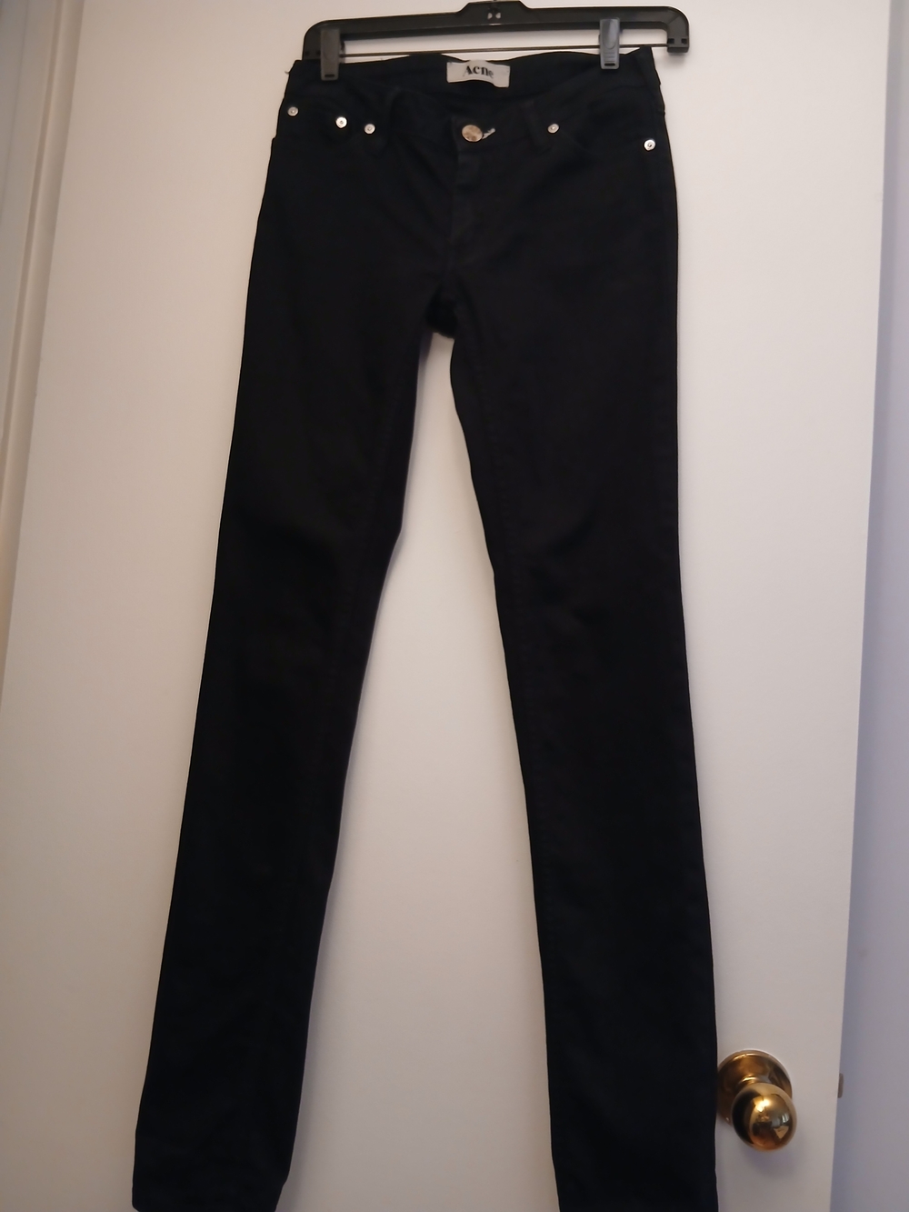 ACNE Studios Black Skinny Jeans